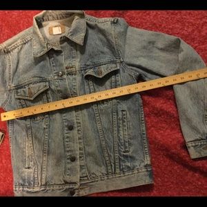 🎆 Denim Vintage Distressed Jean Jacket Boho UNISEX